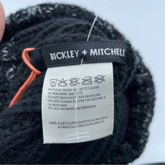 Bickley and Mitchell Ribbed Knit Beanie NWT OS - Picture 5 of 5